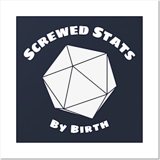RPG Player Screwed Stats By Birth Posters and Art